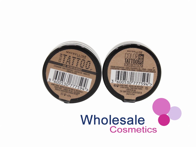 7 x Maybelline 24HR Color Tattoo Eyeshadow - ON AND ON BRONZE